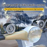 Nouveau produit : Système audio avec haut-parleur simulateur de son de moto électrique 12-80V pour moto et vélo électrique, avec double charge