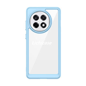 Funda de teléfono de acrílico duro transparente con marco colorido Lichicase para OnePlus Ace5 <span class=keywords><strong>5</strong></span> Pro, funda protectora - Product Image 6