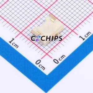 HCZZ0576-2 Wire-to-Board Pin Header SMD,P=1.25mm,Horizontal Mount Connector 1x2P 1.25mm Horizontal Mount PanelMate (MX 1.25) - Product Image 2