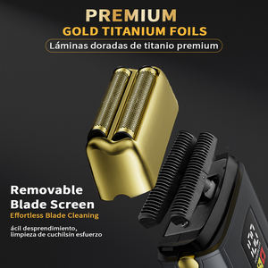 LILIPRO THE BLADE BARON S20 Afeitadora Profesional de Doble Cuchilla, Pantalla LED de Alta Calidad, Afeitadora Eléctrica de Láminas con Batería - Product Image 2