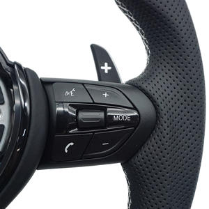 Volante in Pelle per Auto <span class=keywords><strong>BMW</strong></span> F30 F10 F15 F36 F20 F22 F25 F32 M3 M5 E46 E60 E70 E90 E91 M Sports Disponibile - Product Image 3