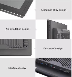 Layar sentuh tanam kabinet 10 14 15 17 19 21 inci, layar USB DVI resolusi 1920x1080 SENTUH 3M - Product Image 5