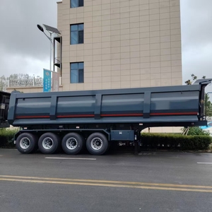 Offre Spéciale : Semi-remorque benne robuste à 4 essieux avec suspension mécanique, caisse en acier, capacité de charge maximale de 30 000 kg - Product Image 5