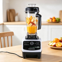 Mixeur à smoothie robuste à commande manuelle à économie d'énergie, machine à mélanger les jus de fruits automatique pour la maison et le bar