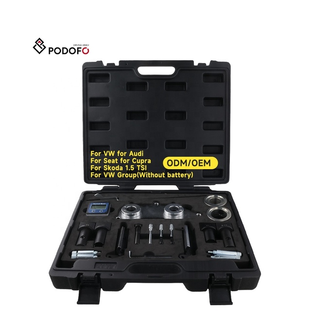 Podofo Car Engine Timing Tool Set for VAG/VW EA211/Audi 1.5L TFSI/Seat/Skoda/Cupra Camshaft Adjustment Auto Kit ODM/OEM Factory