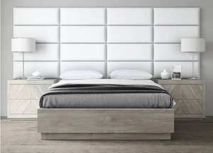 Panel <span class=keywords><strong>de</strong></span> Pared Acolchado Geométrico Moderno Impermeable - Cabecera <span class=keywords><strong>de</strong></span> Pared <span class=keywords><strong>de</strong></span> Tamaño Mediano/Completo - Product Image 6