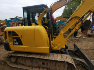 Miniexcavadoras Usadas Originales de Japón de 5.6 Toneladas, Komatsu 56, Motor y Caja de Cambios en Stock para Maquinaria de Construcción - Product Image 3