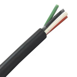 Fabricante PVC Nylon Aislamiento Flexible Cobre Conductor Tsj Cable 3 * 8AWG - Product Image 5