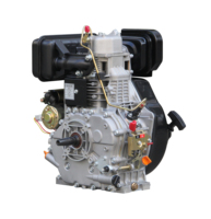HR192FB 13hp 14hp אוויר מקורר מנוע דיזל להשתמש עבור גנרטור להתחדד פיר אנרגיה