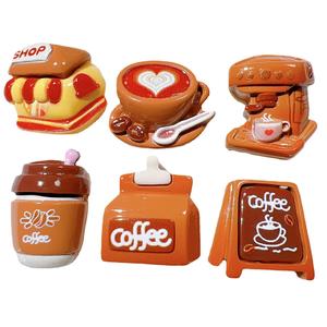 Abalorios de resina planos con forma de hot dogs de Hamburgo para decoración DIY de fundas de teléfono y manualidades - Product Image 6