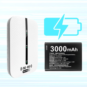 Router Portátil VoIP 4G LTE con Tarjeta SIM, Hotspot Móvil de 150 Mbps para <span class=keywords><strong>Viajes</strong></span> en Auto, Campamento, Mini WiFi6 de Bolsillo con Batería de 3000 mAh - Product Image 1