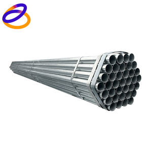 Tuyau en acier galvanisé enduit de Chine, prix usine, 1,5 pouce, certifié BIS, grade Dx51d, épaisseur 0,21-0,50 mm, soudage et découpe - Product Image 1