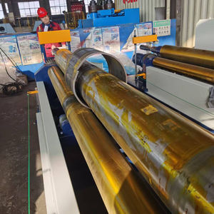 High Accuracy Industrial Use 3 Rollers Carbon Steel Plate Manual Roller <b>Bending</b> <b>Machine</b> for Aluminum Stainless Steel - Product Image 3