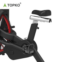 Vélo de cardio commercial TOPKO, équipement de fitness pour salle de sport, vélo à résistance à l'air, machine de fitness