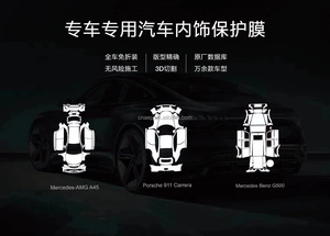 Đặc biệt xe nội thất và ngoại thất sơn bảo vệ phim TPU ppf Pre cut phần mềm - Product Image 2