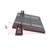 Support latéral en aluminium pour pédalier de simulateur de course, plaque de connexion robuste en acier pour l'installation de la structure de simulateur
