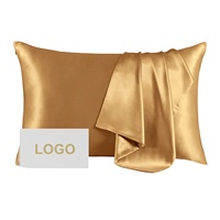 Marque privée 100% Taies d'oreiller en Soie de mûrier de, Enveloppe, Fermeture à glissière taie d'oreiller