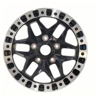 Jantes Beadlock en alliage d'aluminium forgé 5x120/6x139.7/5x114.3 PCD, neuves, tout-terrain, 40 mm ET 25 mm pour voiture
