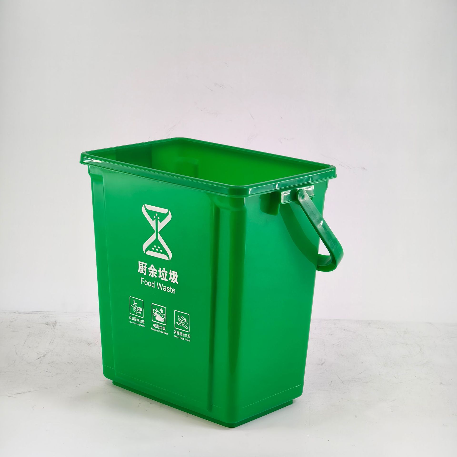 10L square bin (green kitchen waste)