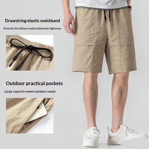 Nouvelle Collection Été – Short de <span class=keywords><strong>Sport</strong></span> Américain pour <span class=keywords><strong>Homme</strong></span>, Coupe Ample, Grande Taille, en Nylon Respirant à Séchage Rapide, avec Cordon de Serrage, Design Unique - Product Image 2