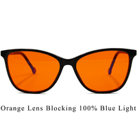 Lunettes anti-lumière bleue unisexes Cat Eye 100% Lunettes filtre Blue Ray Lunettes anti-lumière bleue pour ordinateur de jeu