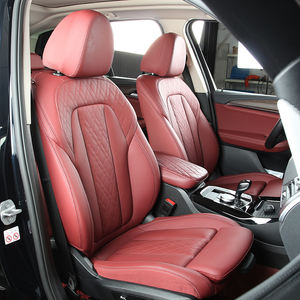 GANE Personalización de Fundas de Asiento de Cuero de Alta Calidad para Interiores de Automóviles, Juego Completo Apto para X3 X1 Serie 3 - Product Image 2