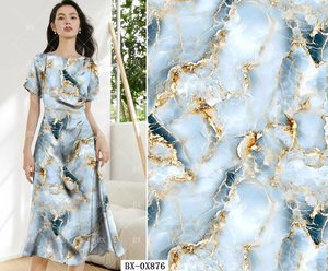 สั่งผลิตผ้าสแปนเด็กซ์สำหรับชุดเดรสผ้าสแปนเด็กซ์พิมพ์ลาย - Product Image 2
