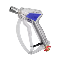 BEAR CRYSTAL Nouveau pistolet à eau haute pression en laiton pour voiture, pulvérisateur de mousse transparent, débit haute pression 45L/min, garantie 1,5 an