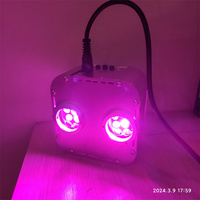 27W * 2 ports ciel étoilé fibre optique lumière RGBW scintillante RF télécommande fibre optique moteur de lumière pour plafonniers