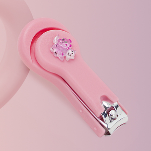 OEM taşınabilir 4-Piece bebek yürüyor manikür kiti bakım bakım için saklama kutusu ile bebek tırnak makası tırnak - Product Image 4