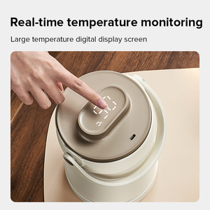 Refroidisseur de <span class=keywords><strong>lait</strong></span> maternel compact portable pour les voyages de bureau et les aventures en plein air Chauffe-biberon et bol inclus - Product Image 4