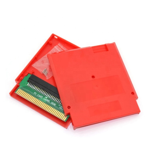Replacement 60 Pin to 72 Pin Game Cartridge Adapter for FC to Nintend NES Connector Game Accessories