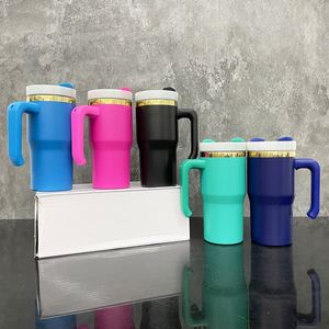 Children Kids Toddler 20oz Gold Plated Travel <b>Mug</b> Tumbler with Handle for Laser Engraving - Product Image 2