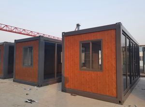 Casa Contenedor Prefabricada Portátil <span class=keywords><strong>de</strong></span> Diseño Mediterráneo Personalizable <span class=keywords><strong>de</strong></span> 20 pies con Función Plegable Extraíble para Dormitorio o Uso en Parques - Product Image 5