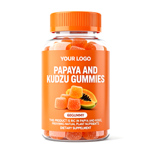 Gomitas Naturales de Papaya y Pueraria Lobata, Suplemento para el Cuidado del Busto Femenino, Golosinas Suaves de Frutas - Product Image 2