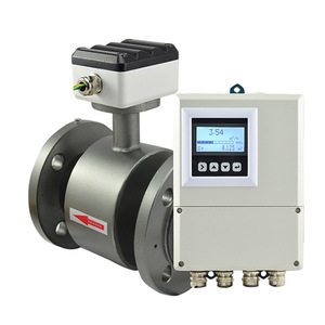 เครื่องวัดการไหลแบบแม่เหล็กไฟฟ้าชนิดแยกส่วนอัจฉริยะ 36-54000 ลิตร/ชม. หน้าแปลนสแตนเลส เซ็นเซอร์น้ำเสียอุตสาหกรรม - Product Image 3