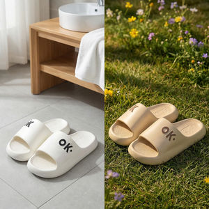 Sandales EVA imperméables et respirantes Yearning Man pour la plage et la salle de bain, nouvelles tongs d'été tendance antidérapantes pour l'intérieur et l'extérieur - Product Image 5