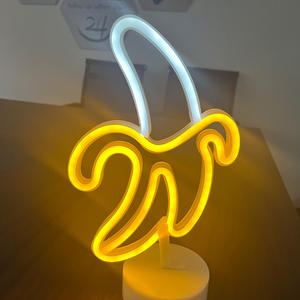 بطارية USB مزدوجة الغرض تعمل بمصباح نيون أضواء ليد ليلية للكريسماس للديكور الخارجي وغرف النوم للعطلات وغرف النوم - Product Image 2