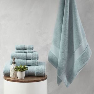 Db 6 Piece <b>Towel</b> <b>Set</b> 100 Cotton Quick Dry Home <b>Bath</b> <b>Towels</b> Solid Color Jacquard Weave Adult Use - Product Image 3