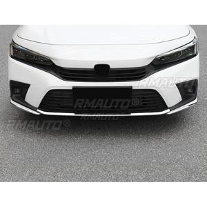 <b>For</b> Honda Civic 11th Gen 2021-2024 Body Kit Honda Civic Front Bumper Lip Splitter Titanium Black Style <b>Diffuser</b> <b>Car</b> Accessories - Product Image 5