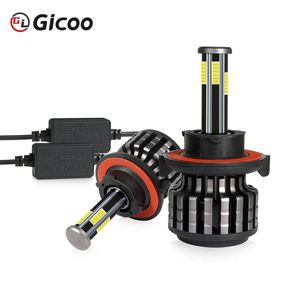 Venta al por Mayor de Faros LED de 6 Lados, 10000lm, 360 Luces LED para Automóvil, H4 H7 H11 9006 9004 9007, Bombillas LED para Faros Delanteros de Automóvil de 60w - Product Image 3