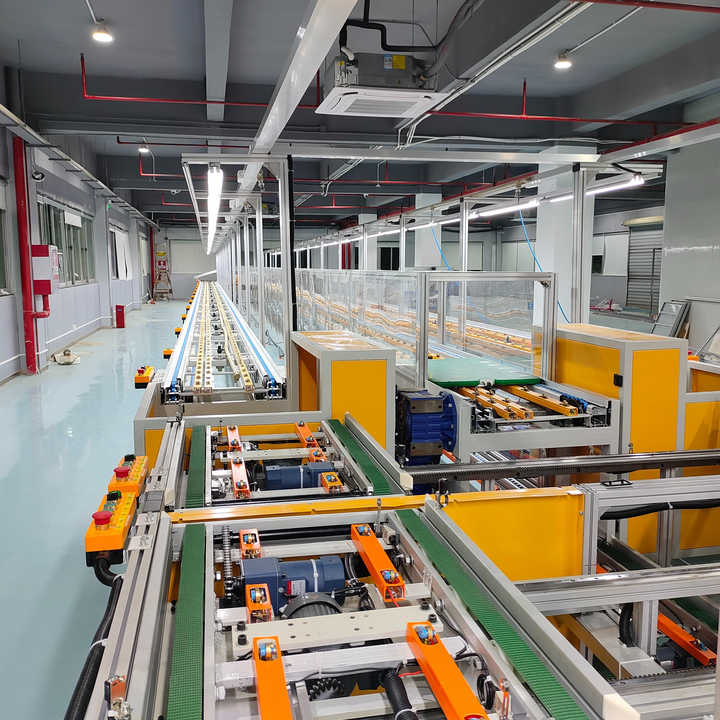 Mobile Phone Intelligent Projector Assembly Line Display Two-layer ...