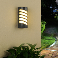 Applique murale LED extérieure en aluminium IP54, nouveau design, vente en gros