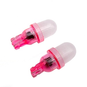 Autodragons OEM Prise transparente AC 6.3V Anti-Ghosting Rose 1 LED Lentille givrée 194 # Machine à flipper LED 555 T10 Wedge - Product Image 4