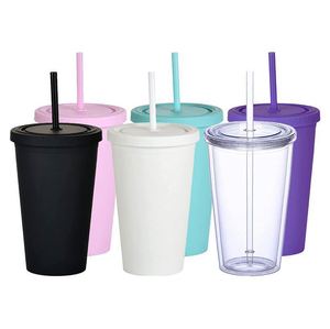 Wholesale BPA-Free 24 oz PP Double-Layer Luxury Eco-Friendly Glitter <b>Cups</b> Customized Color Custom Logo <b>Lid</b> Anti-Corrosion - Product Image 1