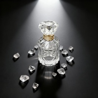 Flacon de parfum de luxe fantaisie, nouveau, vaporisateur, 50 ml, 100 ml, design unique, étiquette personnalisée