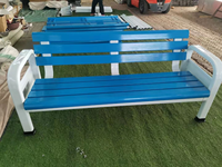 Banc de stade en aluminium personnalisé, vente directe d'usine, banc de football confortable, siège de tennis
