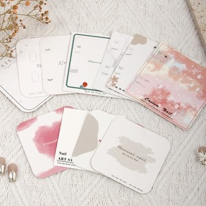 Cartes <span class=keywords><strong>de</strong></span> présentation en carton pour Nail Art, marque BOHE, style simple, estampées à chaud, emballage <span class=keywords><strong>de</strong></span> <span class=keywords><strong>base</strong></span>, accessoires <span class=keywords><strong>de</strong></span> présentation photo - Product Image 3