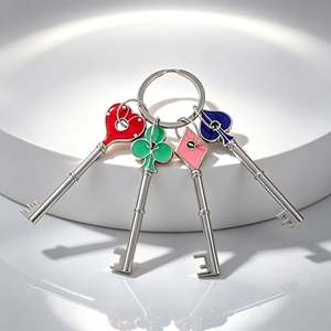 Porte-clés en métal avec pendentif carte <span class=keywords><strong>de</strong></span> poker Game R Evil Remake pour clés <span class=keywords><strong>de</strong></span> <span class=keywords><strong>voiture</strong></span> - Product Image 1