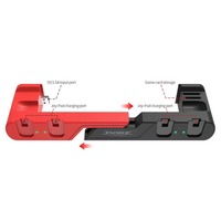 Station de chargement multifonctions station de stockage pour consoles nintendo switch pour switch joycon